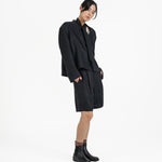 Mirage Tie Blazer - Black - G R A Y E