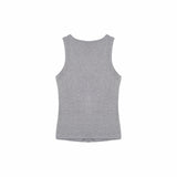Modal - Cashmere Tank - Melange Gray - G R A Y E