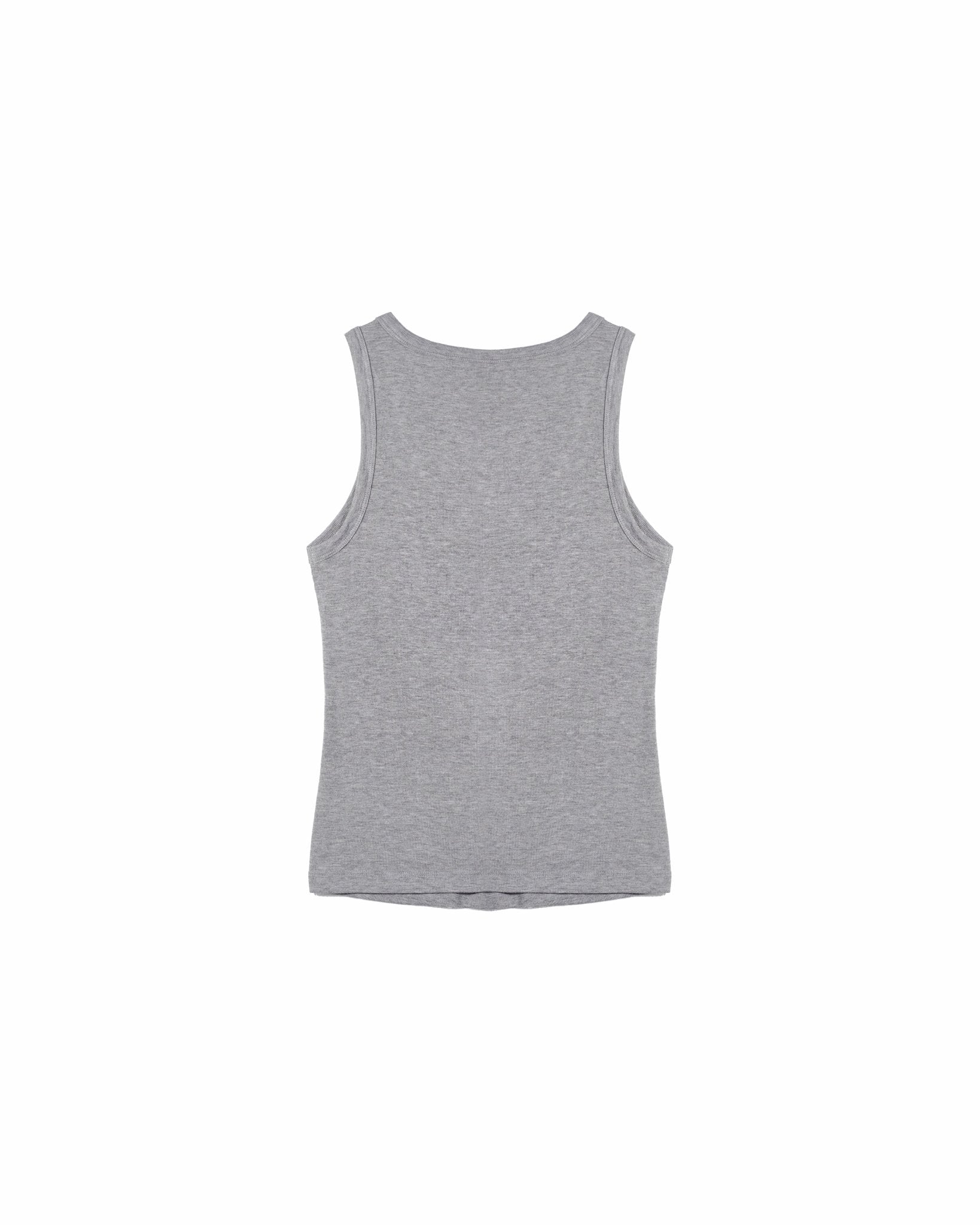 Modal - Cashmere Tank - Melange Gray - G R A Y E