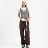 Modal - Cashmere Tank - Melange Gray - G R A Y E