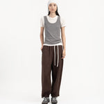 Modal - Cashmere Tank - Melange Gray - G R A Y E
