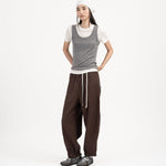 Modal - Cashmere Tank - Melange Gray - G R A Y E