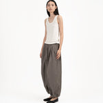 Modal - Cashmere Tank - White - G R A Y E