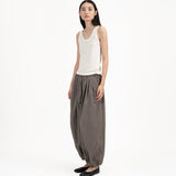 Modal - Cashmere Tank - White - G R A Y E