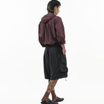 Modular Cotton Shirt - Plum - G R A Y E