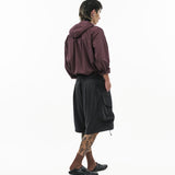 Modular Cotton Shirt - Plum - G R A Y E