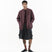 Modular Cotton Shirt - Plum - G R A Y E
