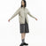 Modular Cotton Shirt - Sage Clay - G R A Y E