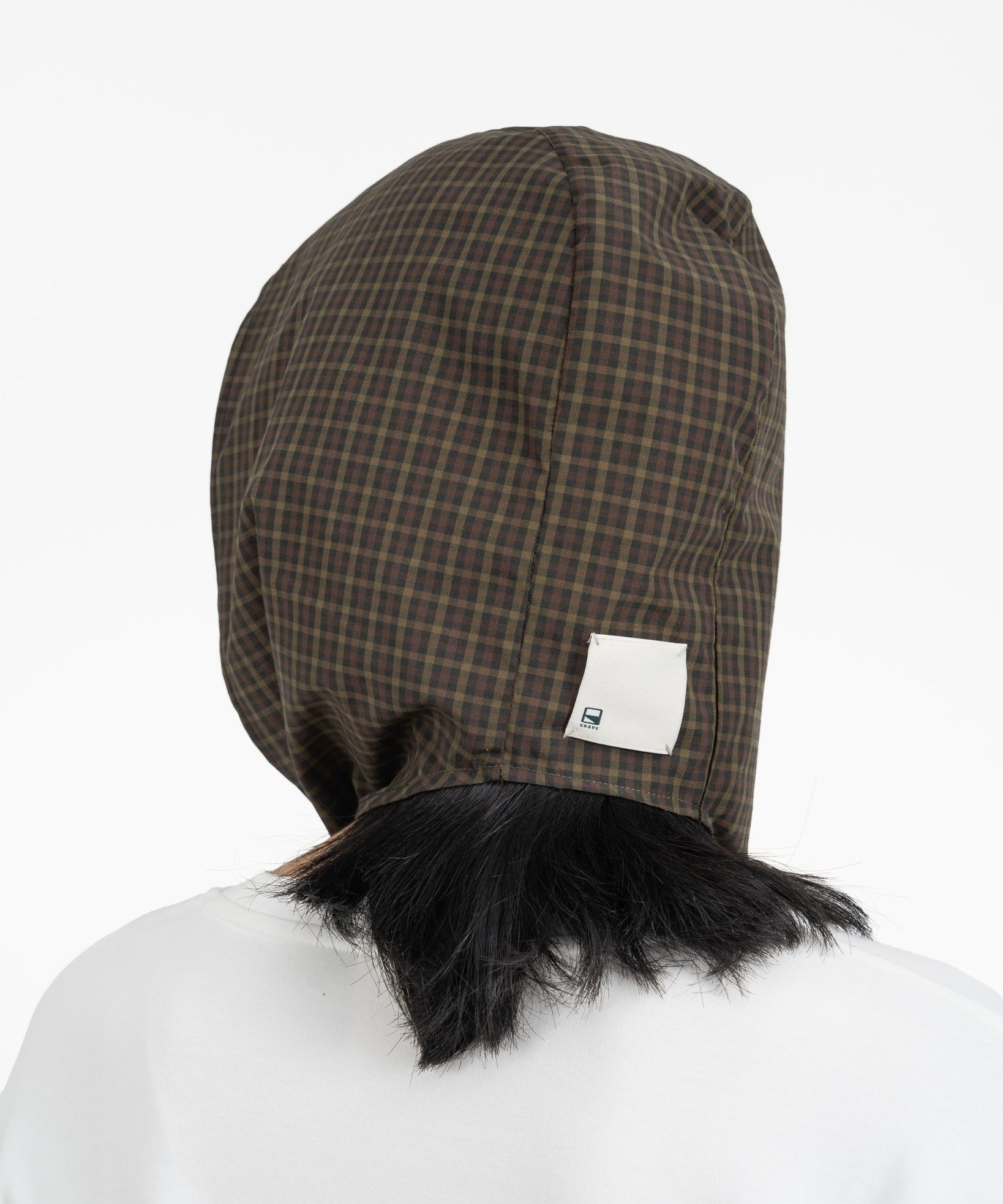 Modular Scarf - Plaid - G R A Y E