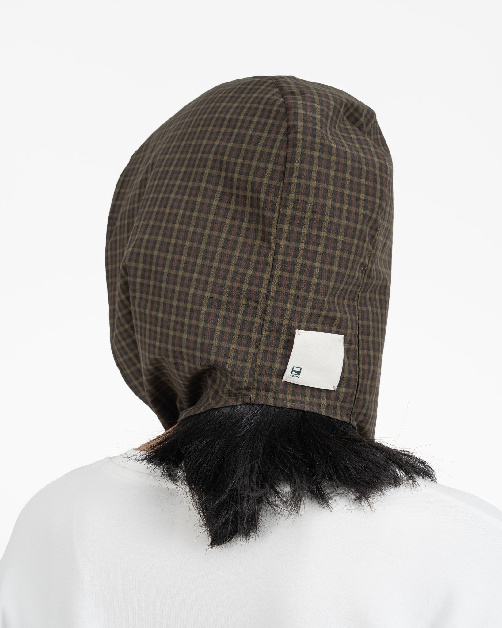 Modular Scarf - Plaid - G R A Y E