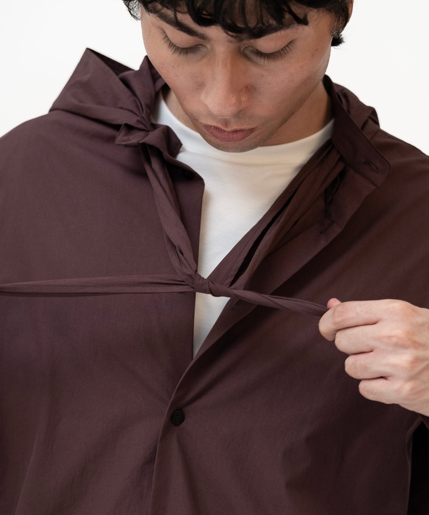 Modular Scarf - Plum - G R A Y E