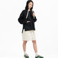 Multi - Pocket Hoodie - Black - G R A Y E