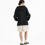 Multi - Pocket Hoodie - Black - G R A Y E