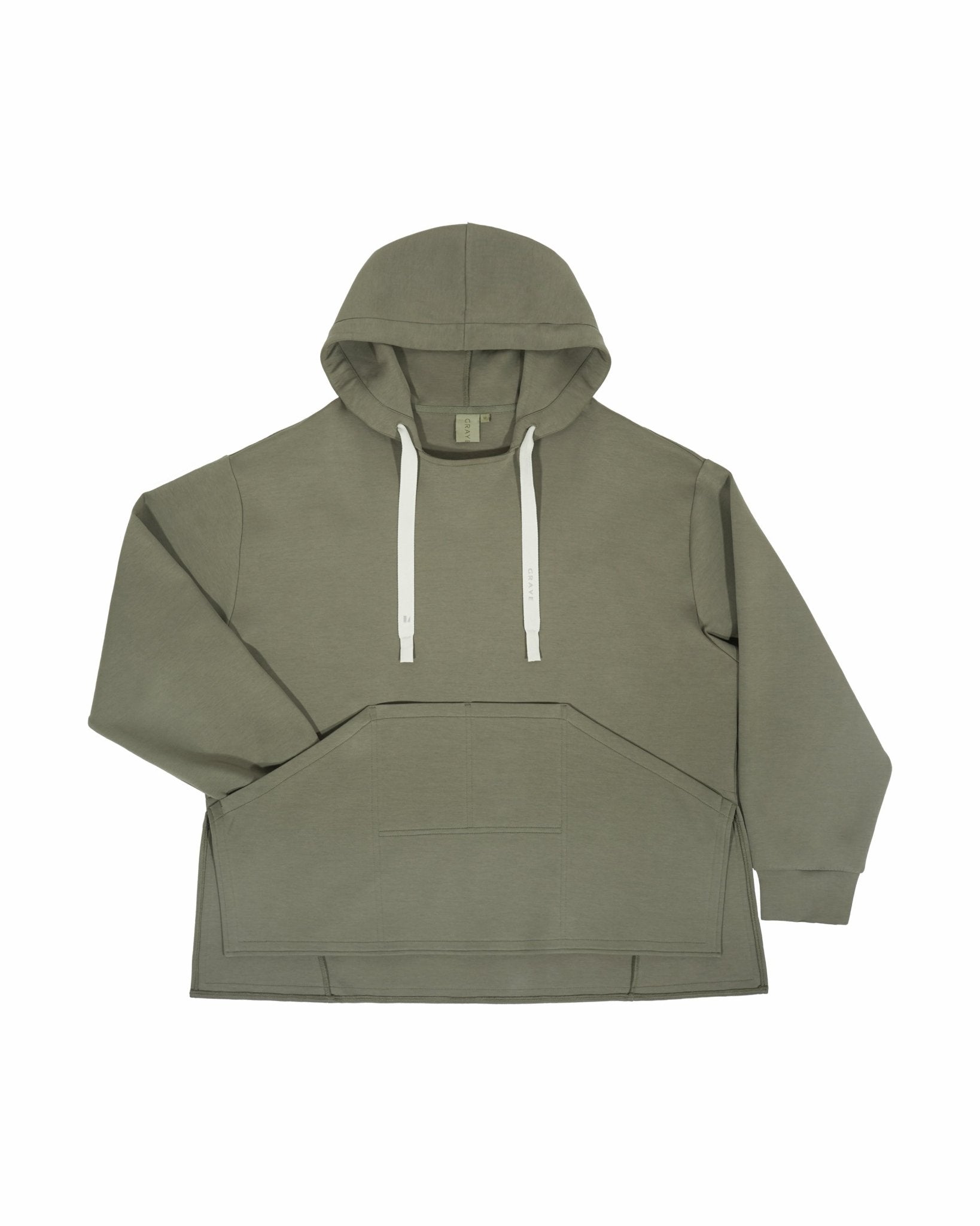 Multi - Pocket Hoodie - G R A Y E