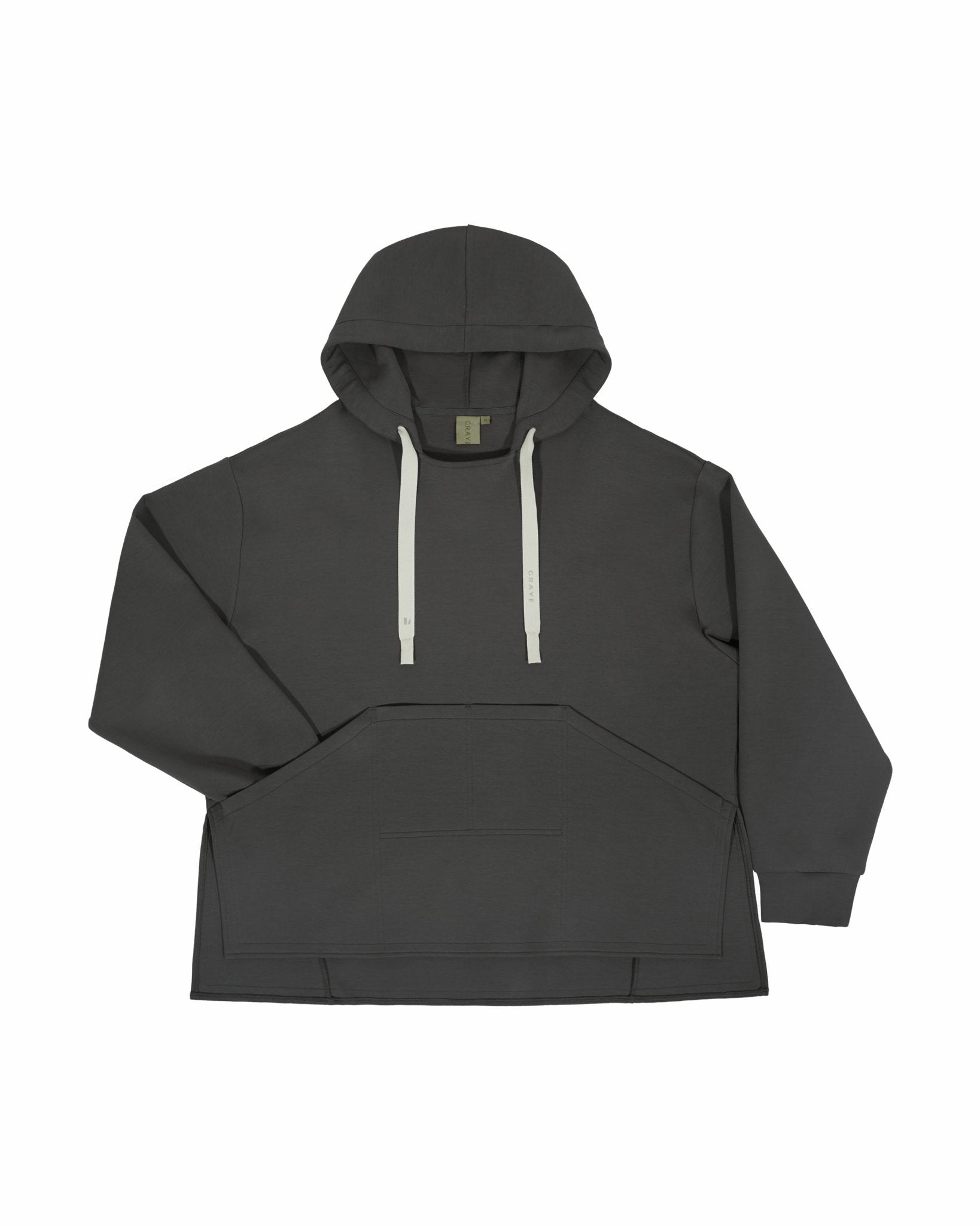 Multi - Pocket Hoodie - G R A Y E