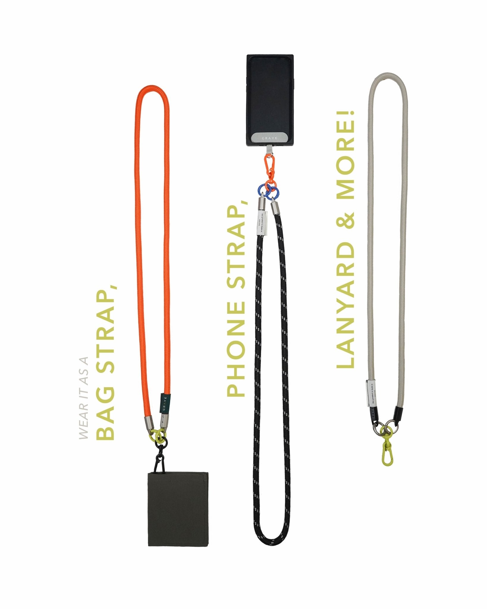 Multi - Purpose Rope Strap - G R A Y E