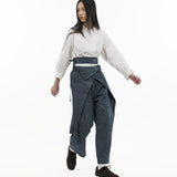 Obi Belt - Pinstripe Blue - G R A Y E