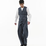 Obi Belt - Pinstripe Blue - G R A Y E