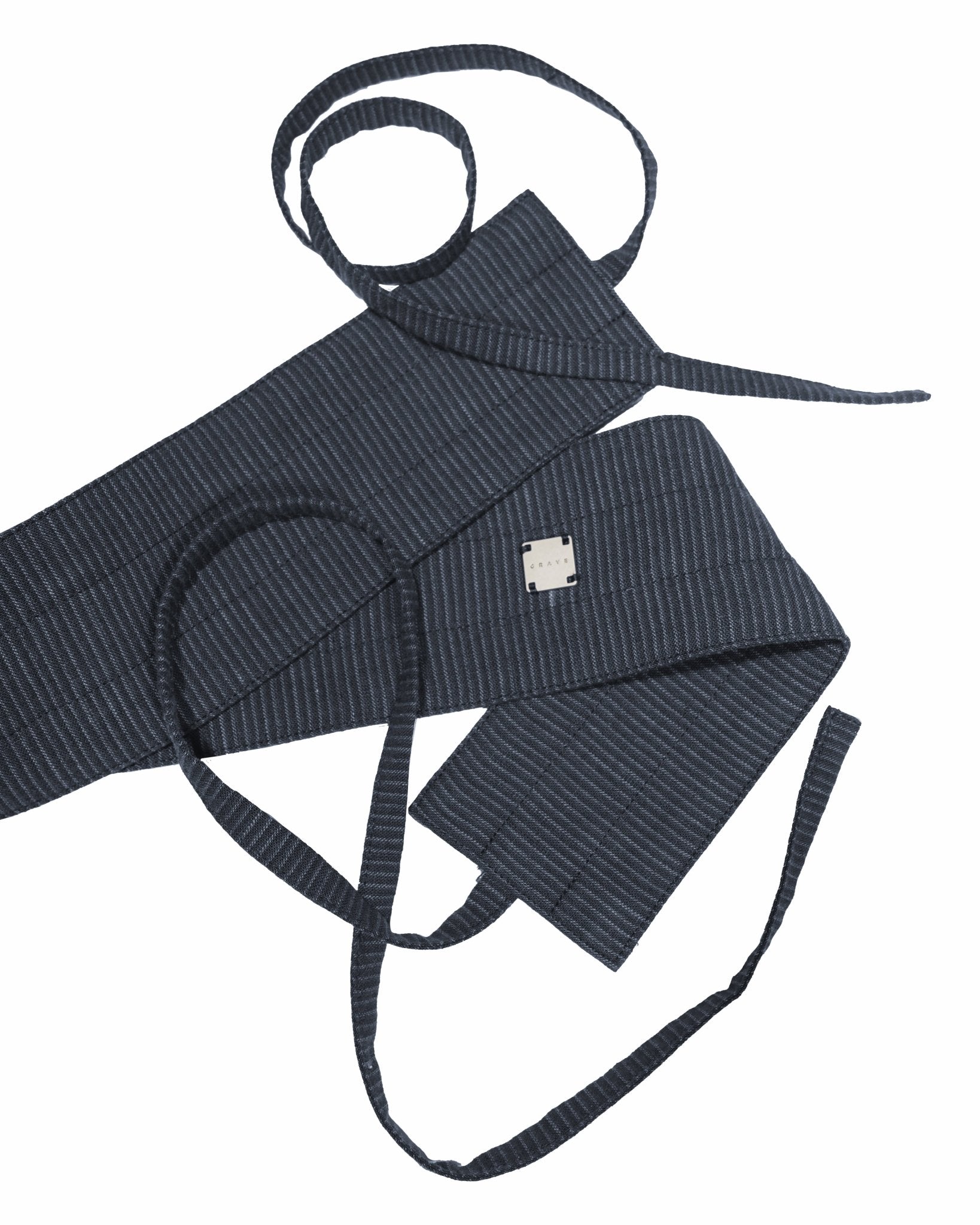 Obi Belt - Pinstripe Blue - G R A Y E