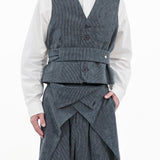 Obi Belt - Pinstripe Blue - G R A Y E