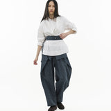 Obi Belt - Pinstripe Blue - G R A Y E