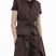 Obi Belt - Pinstripe Brown - G R A Y E