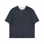 PaperDry™ Henley Tee - G R A Y E
