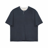 PaperDry™ Henley Tee - G R A Y E