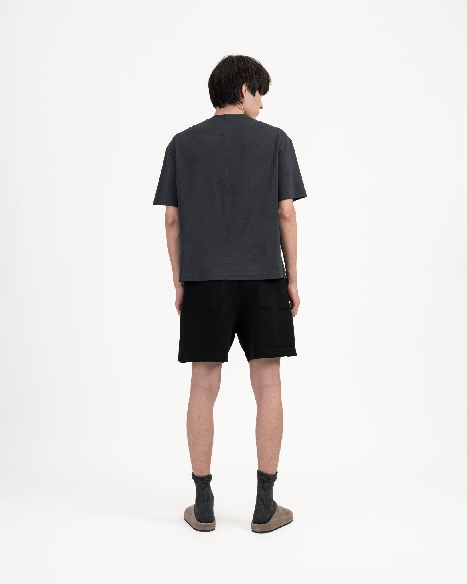 PaperDry™ Henley Tee - G R A Y E