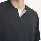 PaperDry™ Henley Tee - G R A Y E