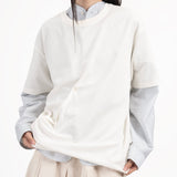 PaperDry™ Pleated Tee - G R A Y E