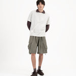 PaperDry™ Pleated Tee - G R A Y E