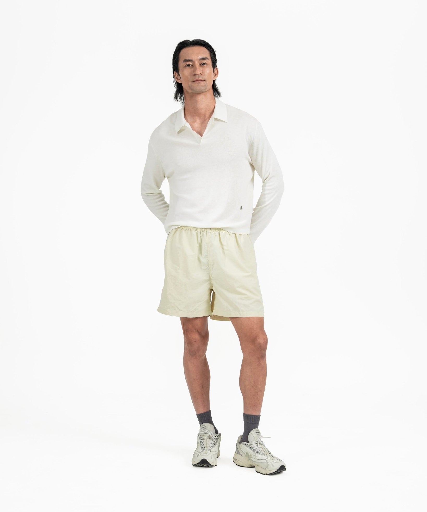 Play Shorts - Cream - G R A Y E