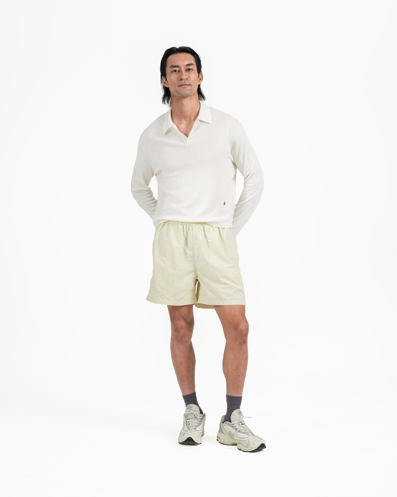 Play Shorts - Cream - G R A Y E