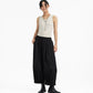 Pleated Balloon Jogger 2.0 - Black - G R A Y E