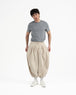 Pleated Balloon Jogger 2.0 - Sand - G R A Y E