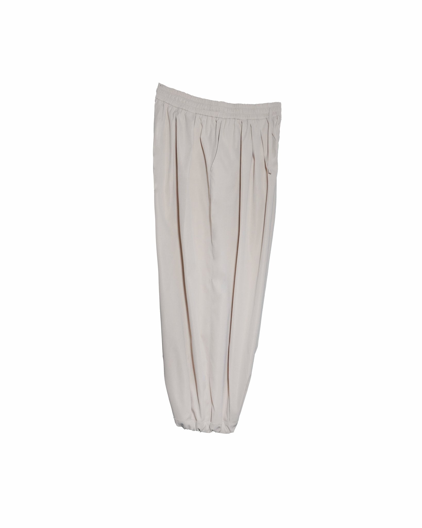 Pleated Balloon Jogger 2.0 - Sand - G R A Y E