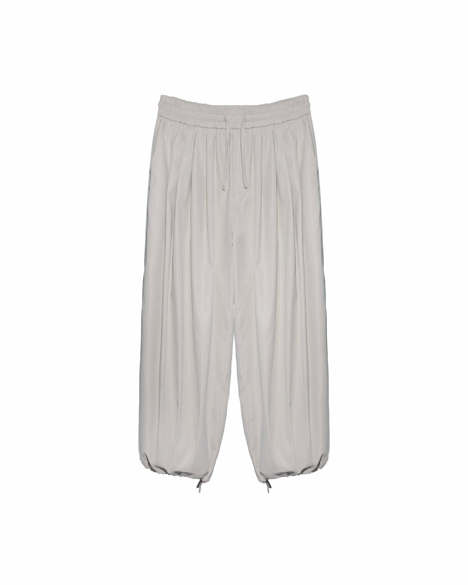 Pleated Balloon Jogger 2.0 - Sand - G R A Y E
