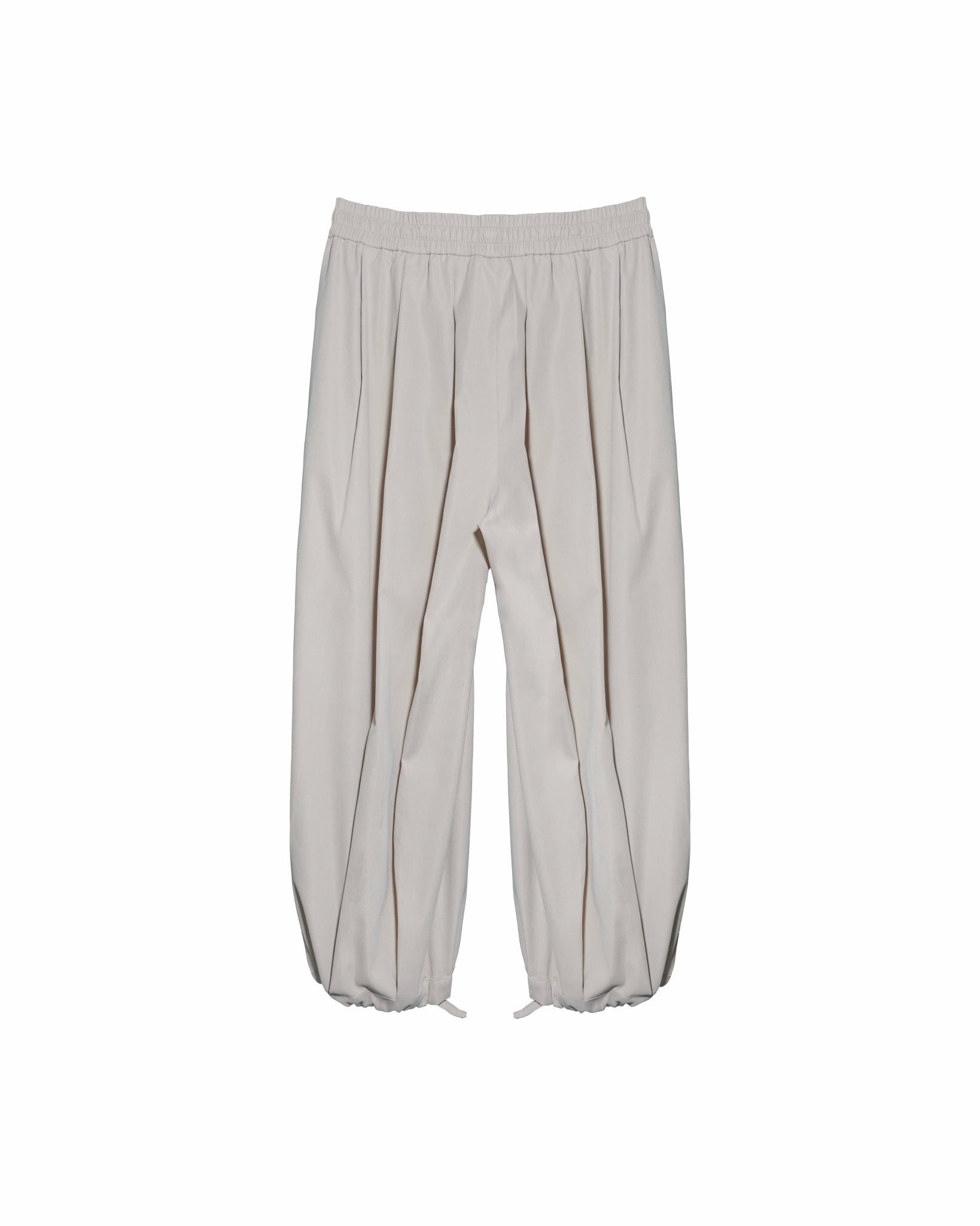 Pleated Balloon Jogger 2.0 - Sand - G R A Y E