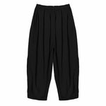 Pleated Balloon Jogger 3.0 - Black - G R A Y E
