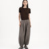 Pleated Balloon Jogger 3.0 - Gray - G R A Y E