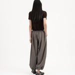 Pleated Balloon Jogger 3.0 - Gray - G R A Y E