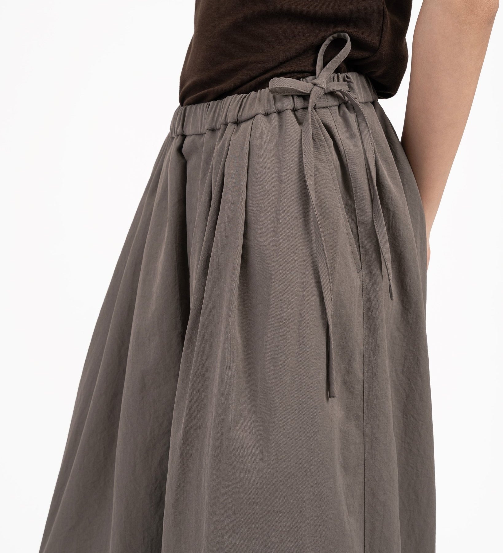Pleated Balloon Jogger 3.0 - Gray - G R A Y E