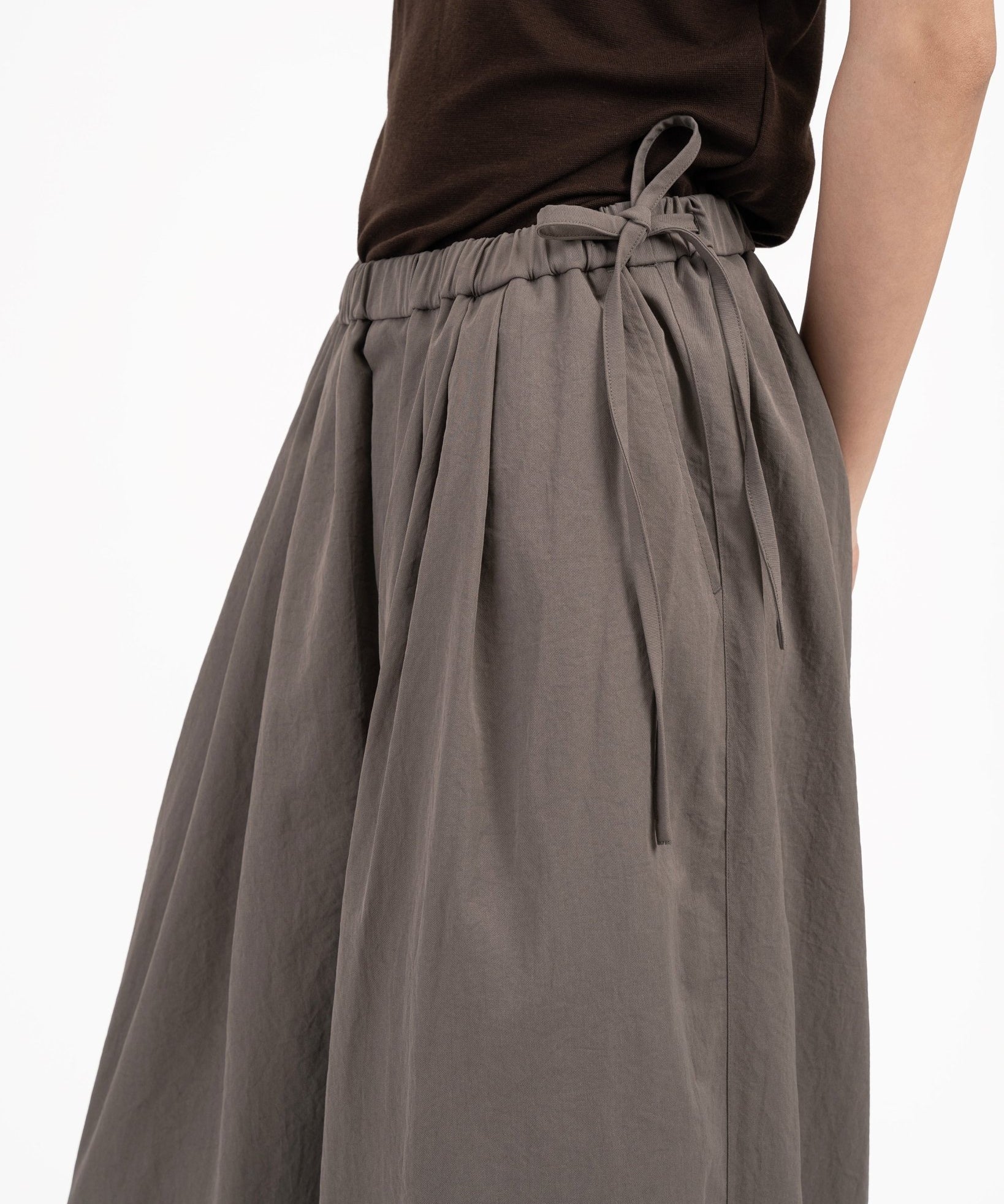 Pleated Balloon Jogger 3.0 - Gray - G R A Y E