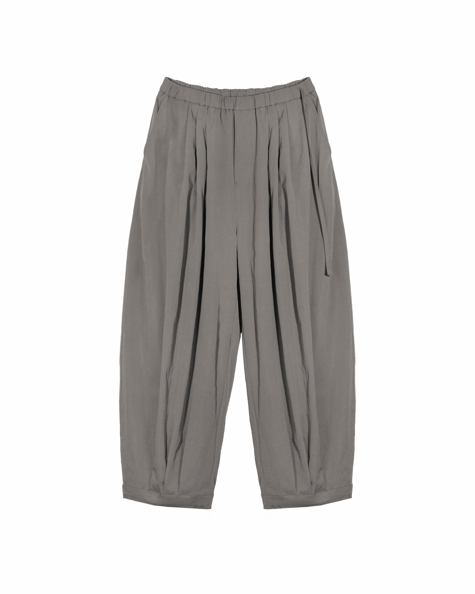 Pleated Balloon Jogger 3.0 - Gray - G R A Y E
