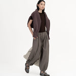 Pleated Balloon Jogger 3.0 - Gray - G R A Y E