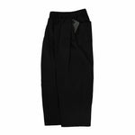 Pleated Sweatpants - Black - G R A Y E