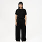 Pleated Sweatpants - Black - G R A Y E