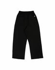 Pleated Sweatpants - Black - G R A Y E