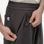 Pleated Sweatpants - Graphite - G R A Y E